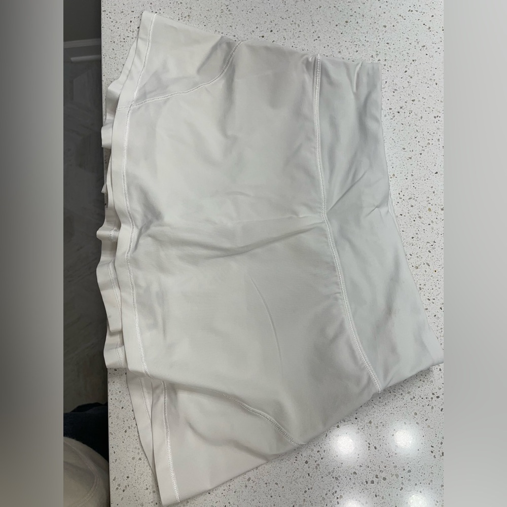White Lululemon Tennis Skirt